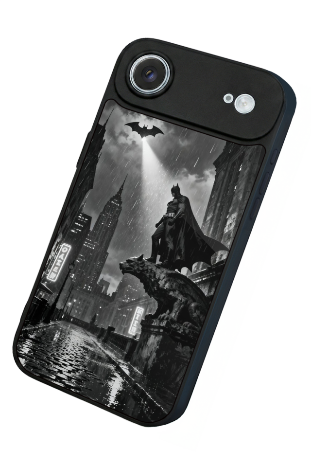 iPhone 17 Air Uyumlu Batman Tasarımlı Glossy Premium Kılıf