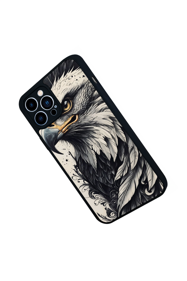 iPhone 12 Pro Max Uyumlu Besiktas Tasarımlı Glossy Premium Kılıf