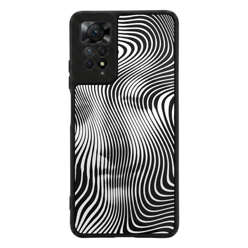 Xiaomi Redmi Note 12 Pro Uyumlu Çizgi Sanatı Tasarımlı Glossy Premium Kılıf
