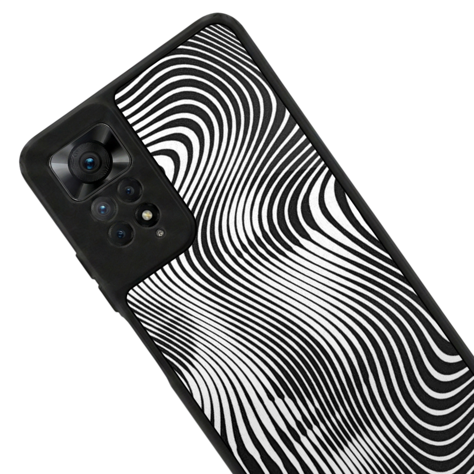 Xiaomi Redmi Note 12 Pro Uyumlu Çizgi Sanatı Tasarımlı Glossy Premium Kılıf