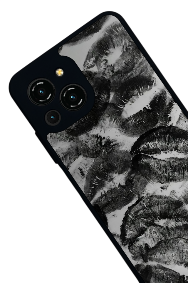 Reeder S23 Pro Max Uyumlu Dudak Tasarımlı Glossy Premium Kılıf