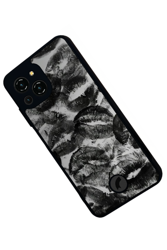 Reeder S23 Pro Max Uyumlu Dudak Tasarımlı Glossy Premium Kılıf