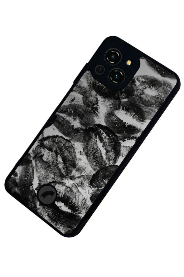 Reeder S23 Pro Max Uyumlu Dudak Tasarımlı Glossy Premium Kılıf