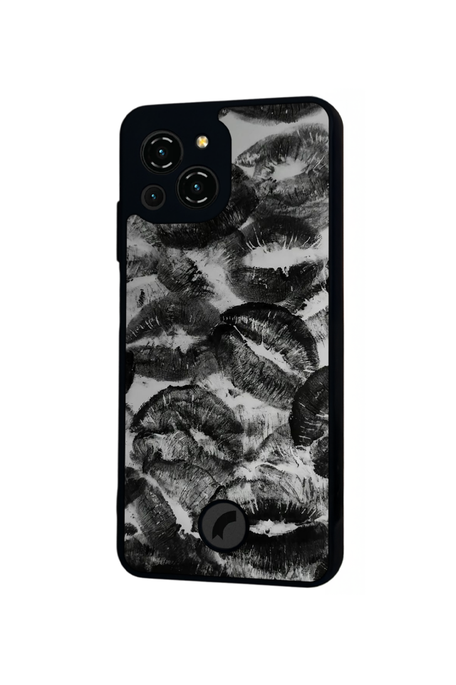 Reeder S23 Pro Max Uyumlu Dudak Tasarımlı Glossy Premium Kılıf