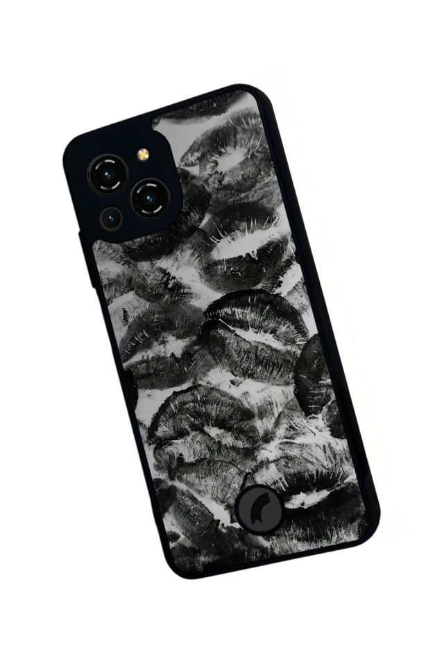 Reeder S23 Pro Max Uyumlu Dudak Tasarımlı Glossy Premium Kılıf