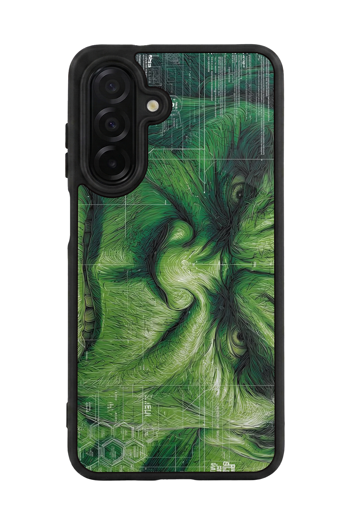 Samsung Galaxy A36 Uyumlu Hulk Tasarımlı Glossy Premium Kılıf