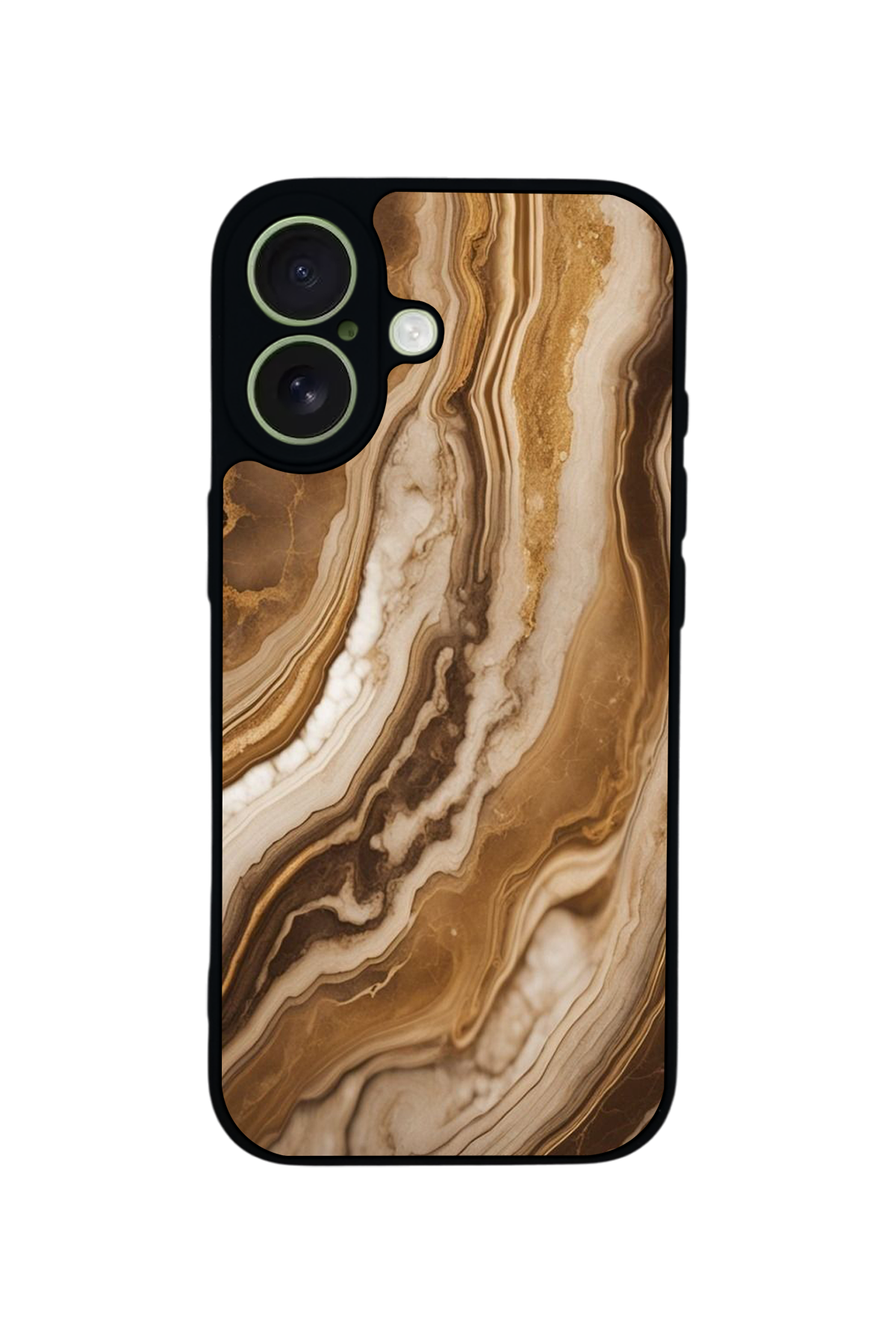 iPhone 17 Uyumlu Mermer Marble Tasarımlı Glossy Premium Kılıf