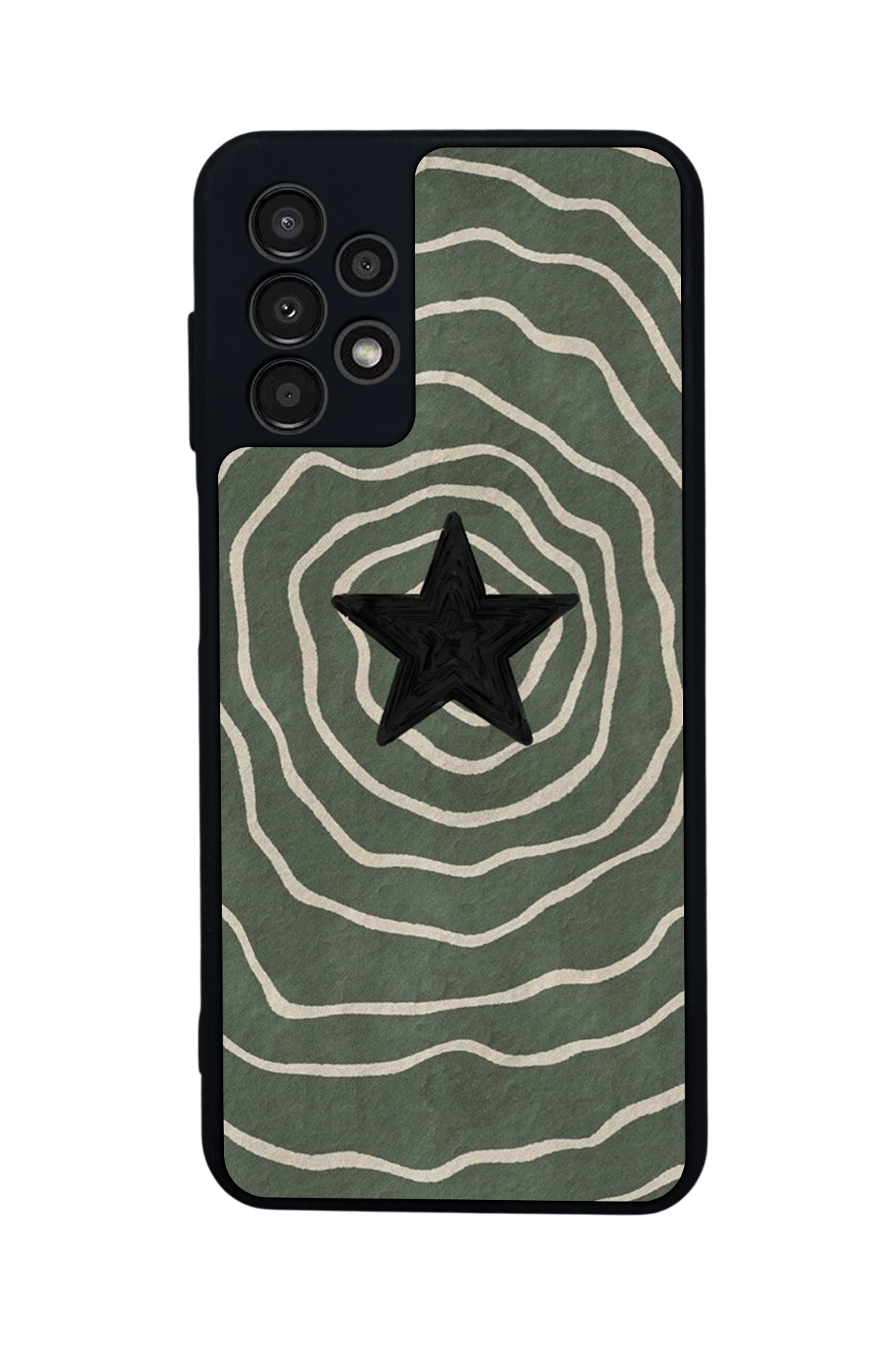 Samsung Galaxy A13 Uyumlu Retro Yildizlar Tasarımlı Glossy Premium Kılıf