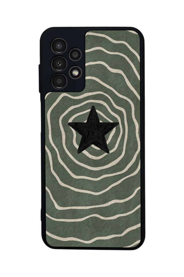 Samsung Galaxy A13 Uyumlu Retro Yildizlar Tasarımlı Glossy Premium Kılıf