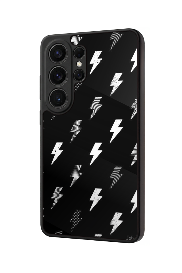 Samsung Galaxy S26 Ultra Uyumlu Simsek Tasarımlı Glossy Premium Kılıf