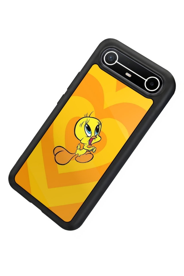 Tecno Spark Slim 5G Uyumlu Tweety Tasarımlı Glossy Premium Kılıf