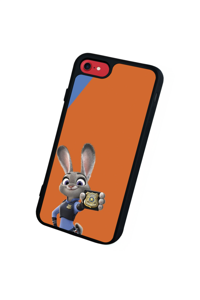 iPhone 8 Uyumlu Zootropolis Tasarımlı Glossy Premium Kılıf