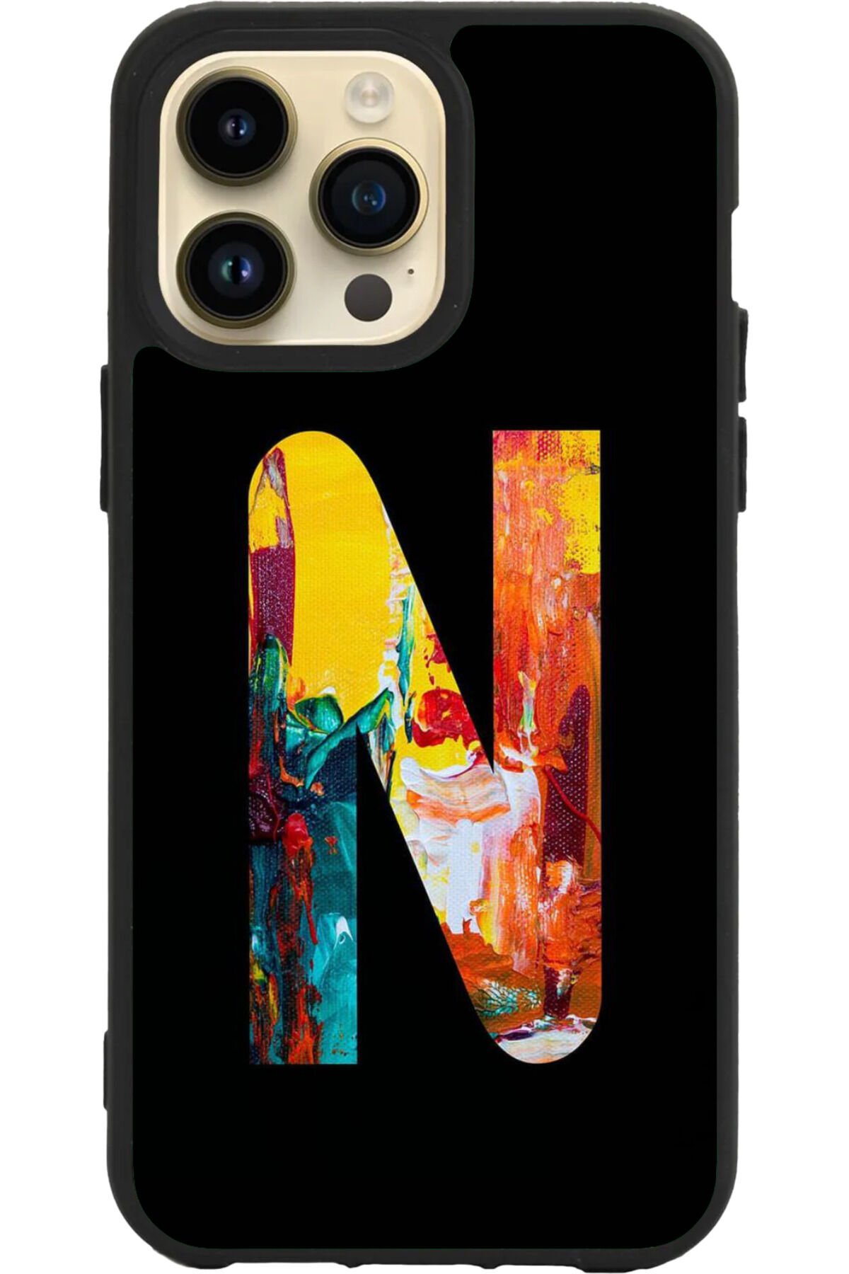 Apple iPhone 16 Pro Siyah Silikon Kılıf Çiziklere ve Darbelere Karşı Koruma