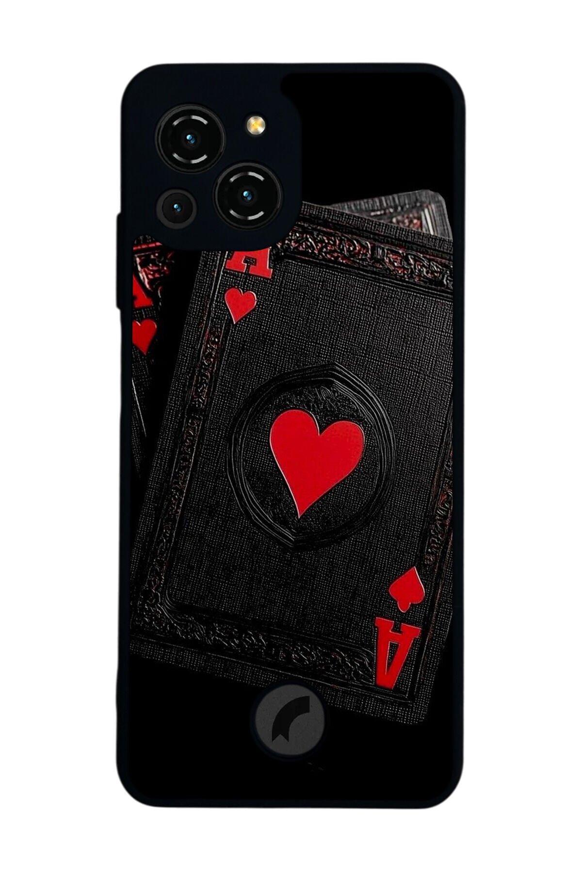 Reeder S23 Pro Max Uyumlu Kart Tasarımlı Glossy Premium Kılıf