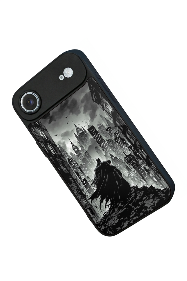 iPhone 17 Air Uyumlu Batman Tasarımlı Glossy Premium Kılıf