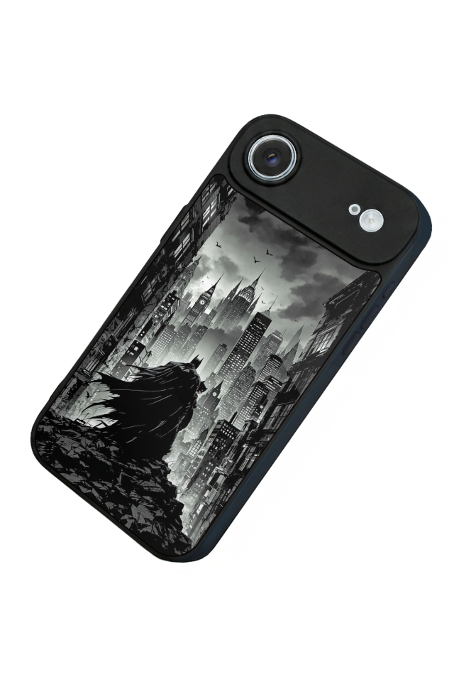 iPhone 17 Air Uyumlu Batman Tasarımlı Glossy Premium Kılıf