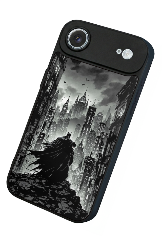 iPhone 17 Air Uyumlu Batman Tasarımlı Glossy Premium Kılıf