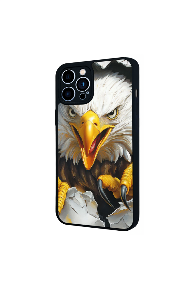 iPhone 12 Pro Max Uyumlu Besiktas Tasarımlı Glossy Premium Kılıf