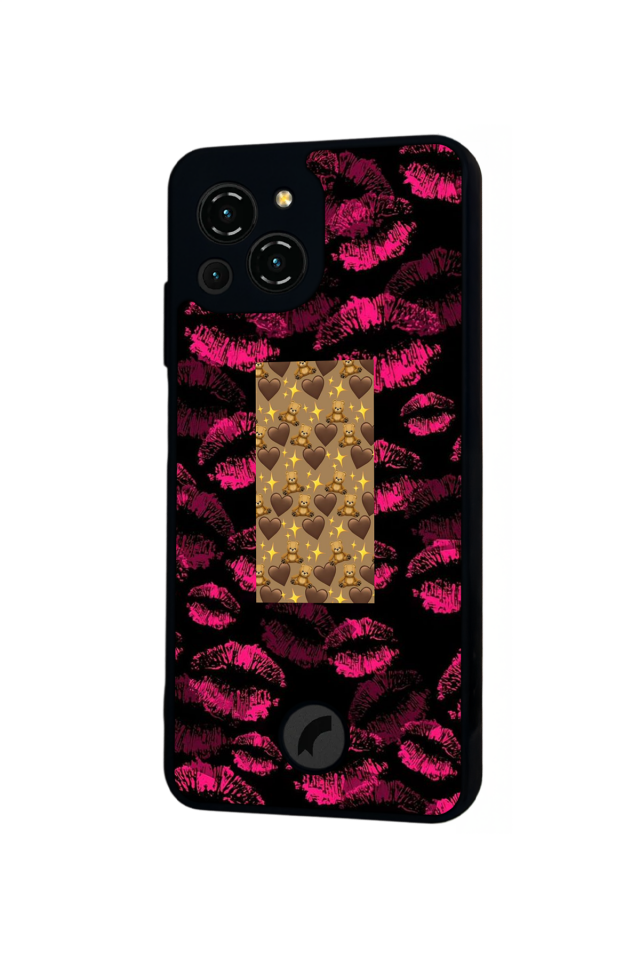 Reeder S23 Pro Max Uyumlu Dudak Tasarımlı Glossy Premium Kılıf