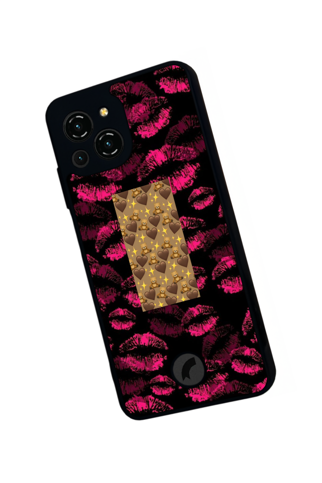 Reeder S23 Pro Max Uyumlu Dudak Tasarımlı Glossy Premium Kılıf