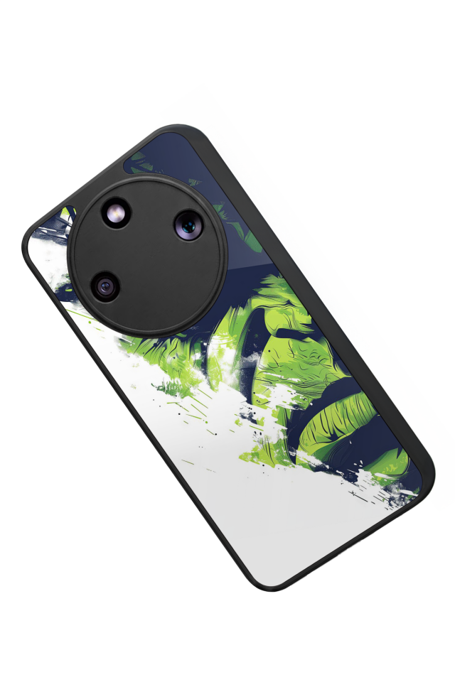 Honor Magic 8 Lite Uyumlu Hulk Tasarımlı Glossy Premium Kılıf