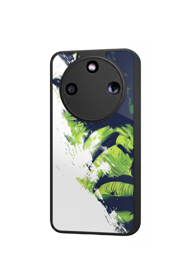 Honor Magic 8 Lite Uyumlu Hulk Tasarımlı Glossy Premium Kılıf