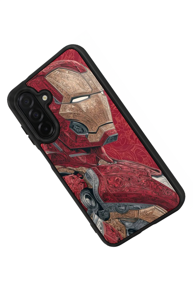 Samsung Galaxy A26 Uyumlu Iron Man ( Demir Adam ) Tasarımlı Glossy Premium Kılıf