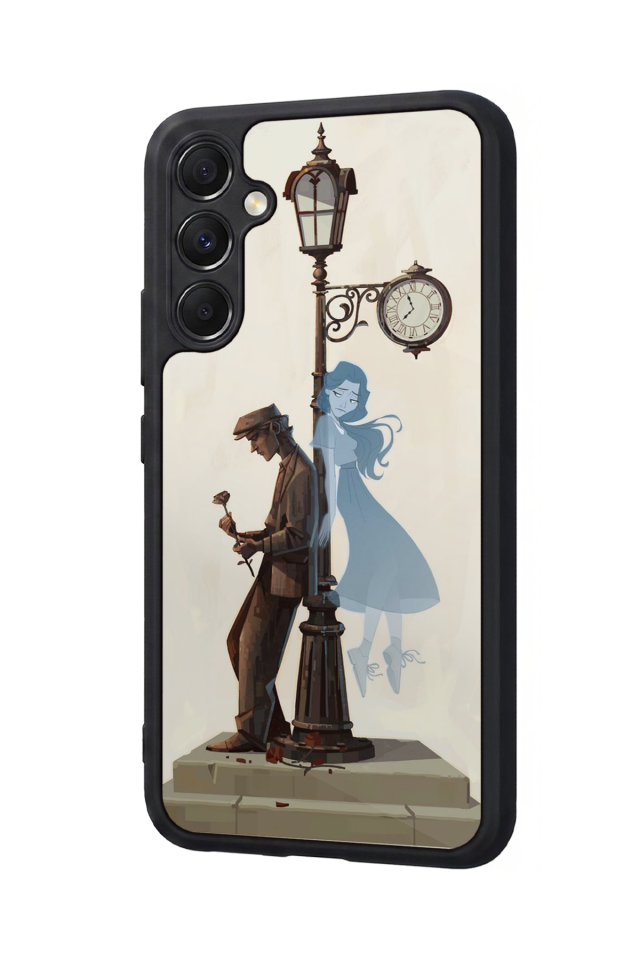 Samsung Galaxy A34 Uyumlu  Kalp Love Tasarımlı Glossy Premium Kılıf