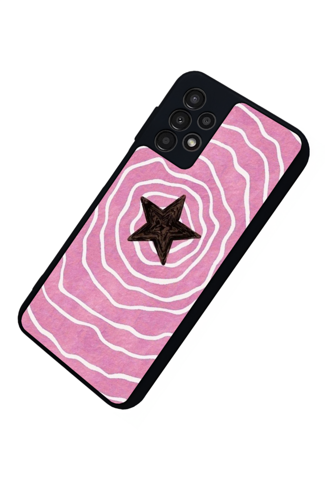 Samsung Galaxy A13 Uyumlu Retro Yildizlar Tasarımlı Glossy Premium Kılıf