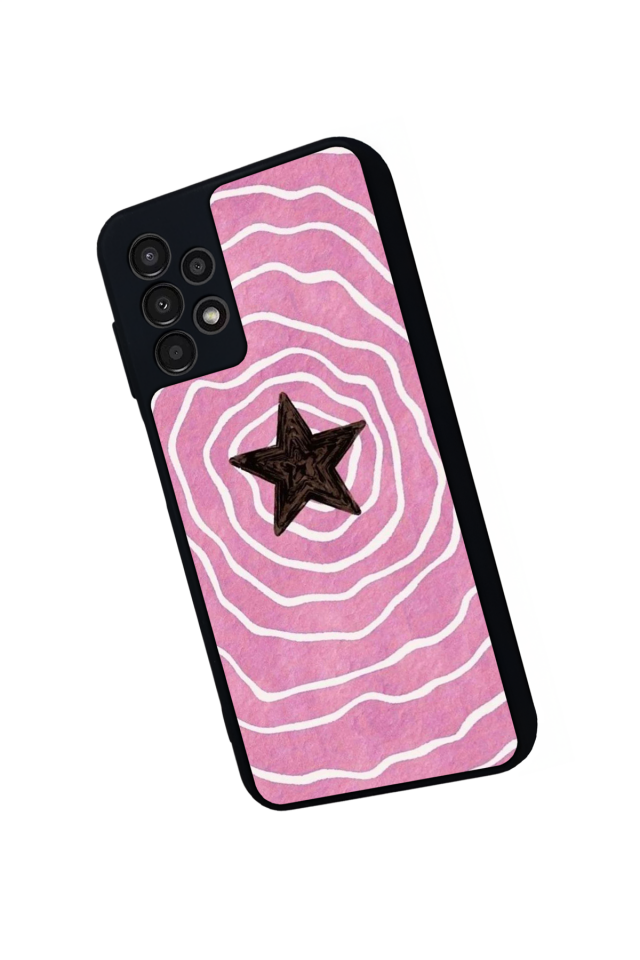 Samsung Galaxy A13 Uyumlu Retro Yildizlar Tasarımlı Glossy Premium Kılıf