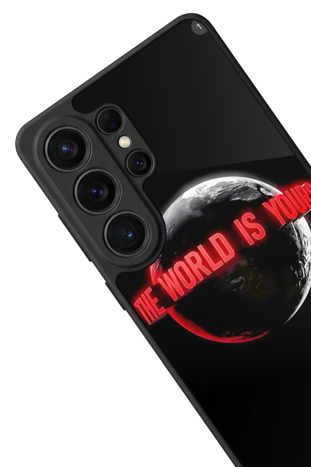 Samsung Galaxy S26 Ultra Uyumlu Scarface Tasarımlı Glossy Premium Kılıf