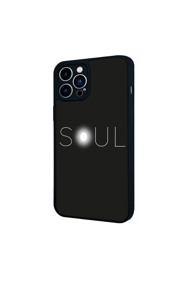 iPhone 13 Pro Max Uyumlu SOUL Tasarımlı Glossy Premium Kılıf