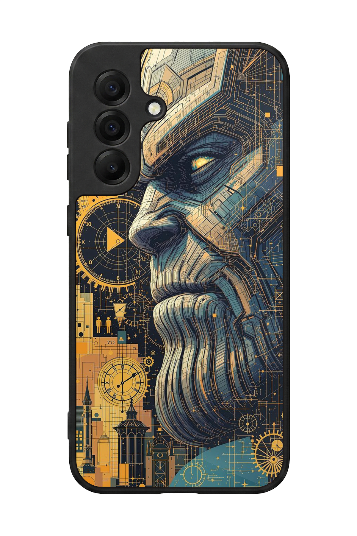 Samsung Galaxy A17 Uyumlu Thanos Tasarımlı Glossy Premium Kılıf