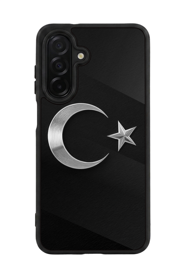 Samsung Galaxy A56 Uyumlu Türk Bayragi Tasarımlı Glossy Premium Kılıf