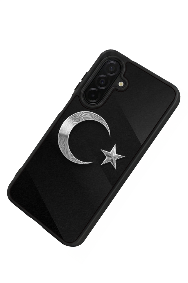 Samsung Galaxy A56 Uyumlu Türk Bayragi Tasarımlı Glossy Premium Kılıf