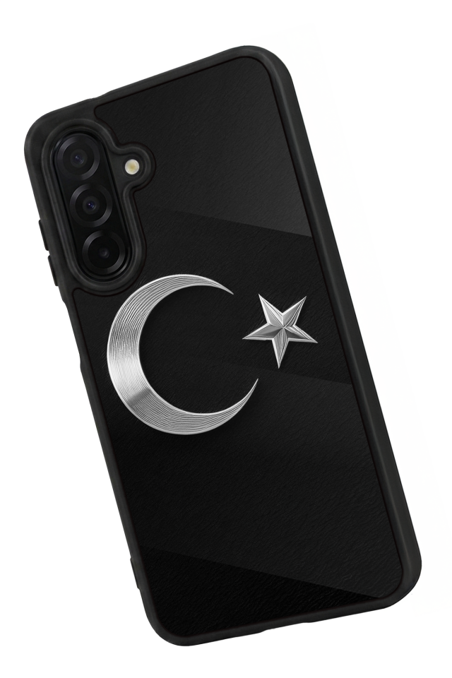 Samsung Galaxy A56 Uyumlu Türk Bayragi Tasarımlı Glossy Premium Kılıf