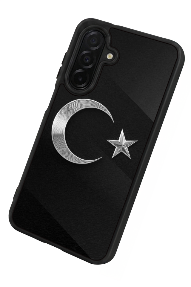Samsung Galaxy A56 Uyumlu Türk Bayragi Tasarımlı Glossy Premium Kılıf