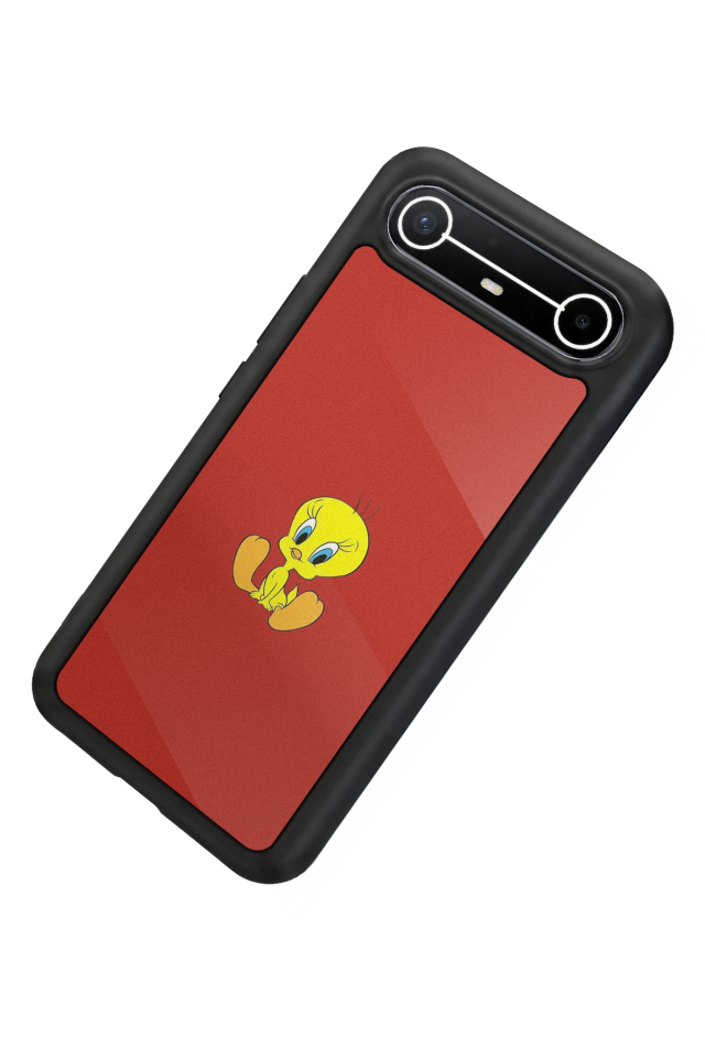 Tecno Spark Slim 5G Uyumlu Tweety Tasarımlı Glossy Premium Kılıf