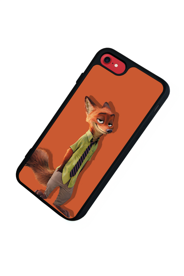 iPhone 8 Uyumlu Zootropolis Tasarımlı Glossy Premium Kılıf