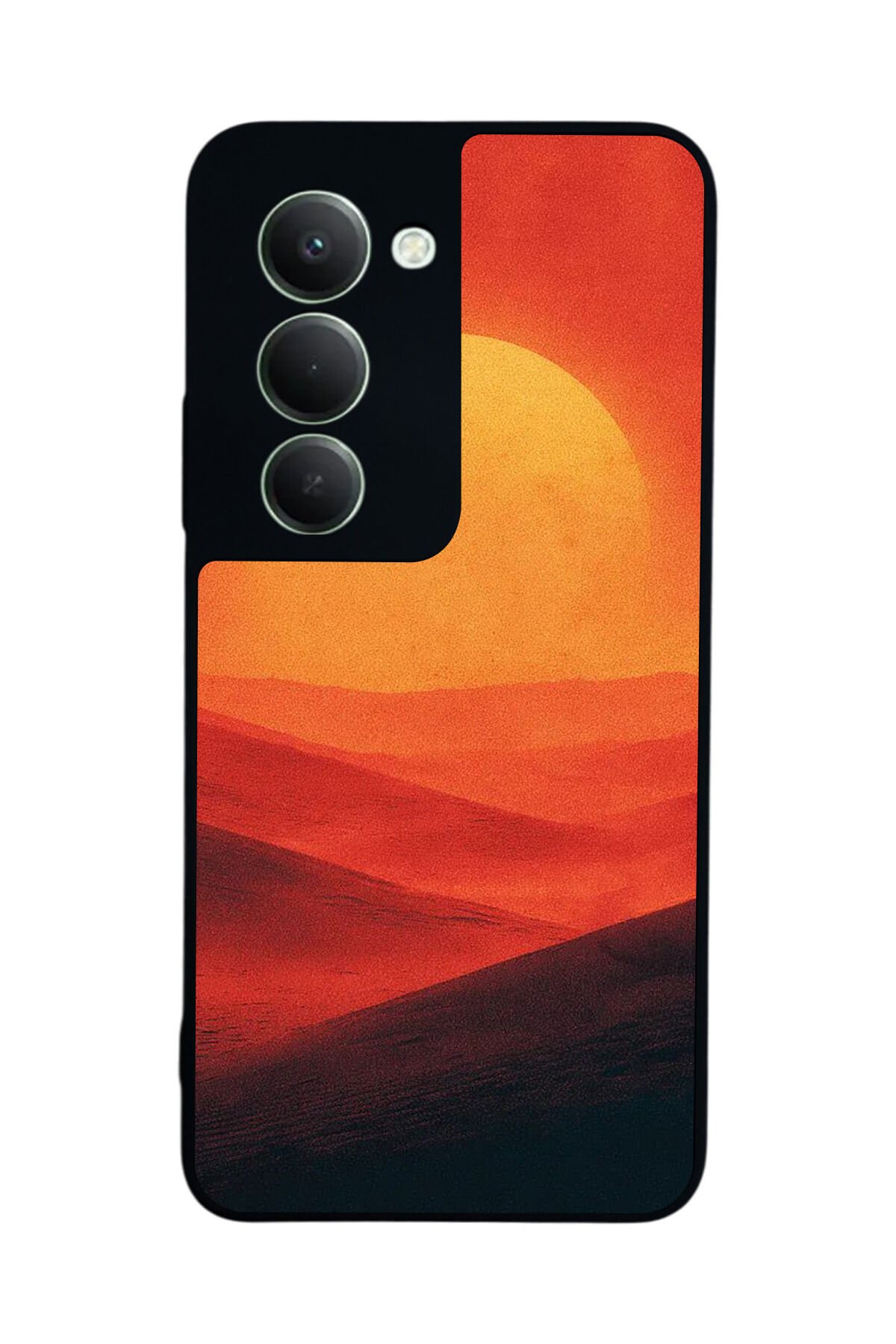 Xiaomi Redmi 15 5G Uyumlu Güneş Tasarımlı Glossy Premium Kılıf