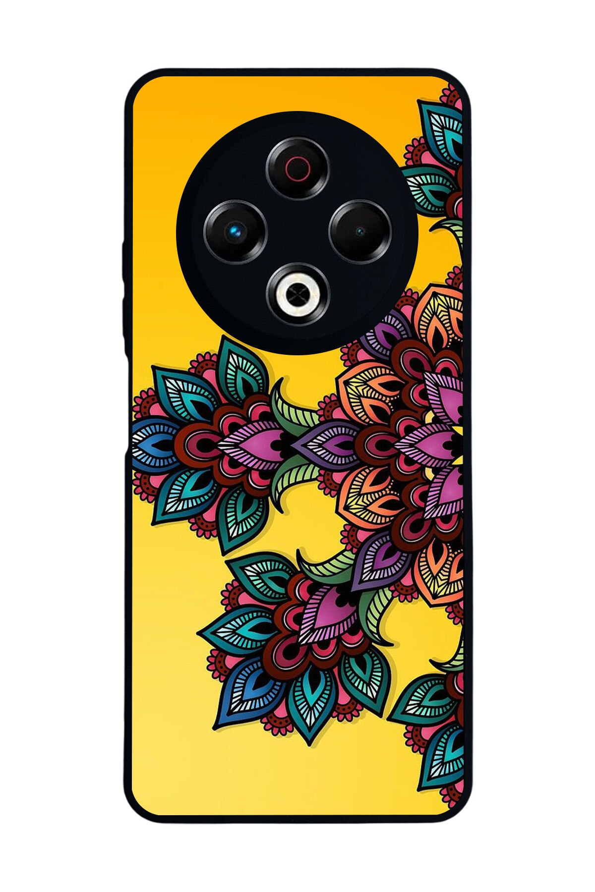 Tecno Spark 30 Uyumlu Mandala Tasarımlı Glossy Premium Kılıf