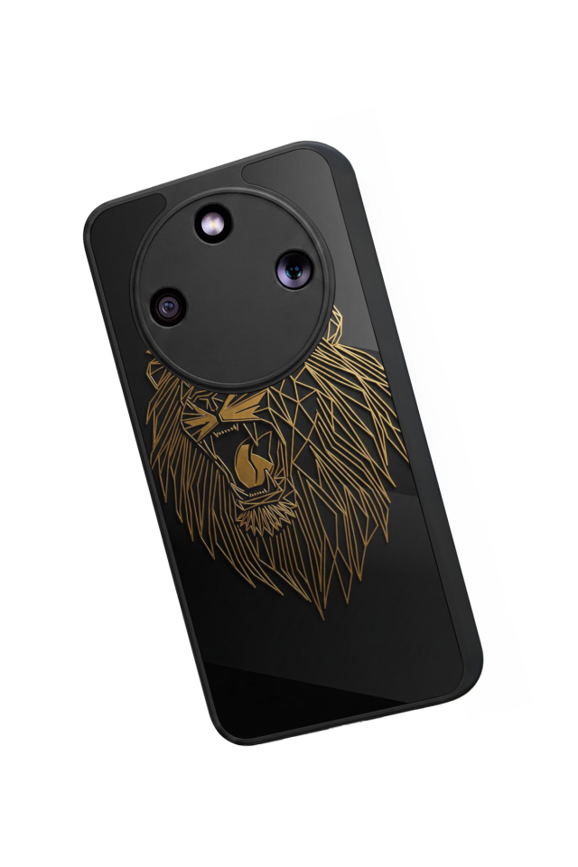 Honor Magic 8 Lite Uyumlu Aslan Tasarımlı Glossy Premium Kılıf