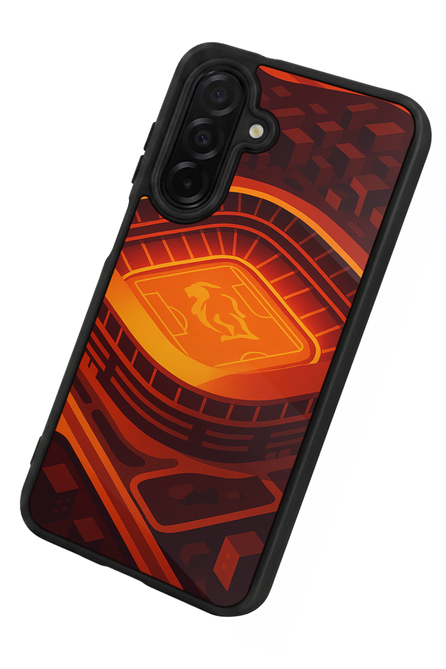 Samsung Galaxy A36 Uyumlu Aslan Tasarımlı Glossy Premium Kılıf