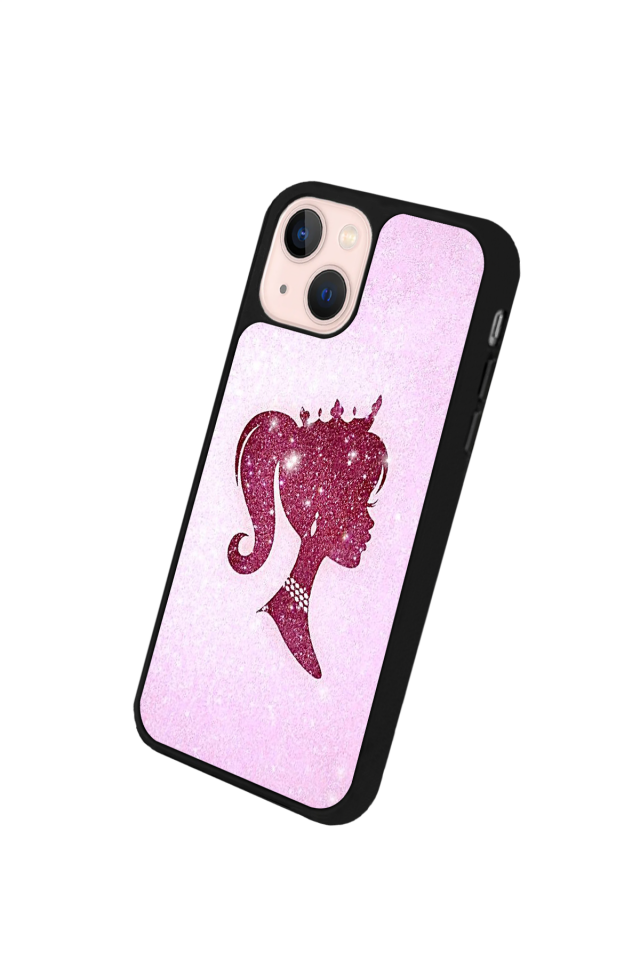 iPhone 13 Mini Uyumlu Barbie Tasarımlı Glossy Premium Kılıf
