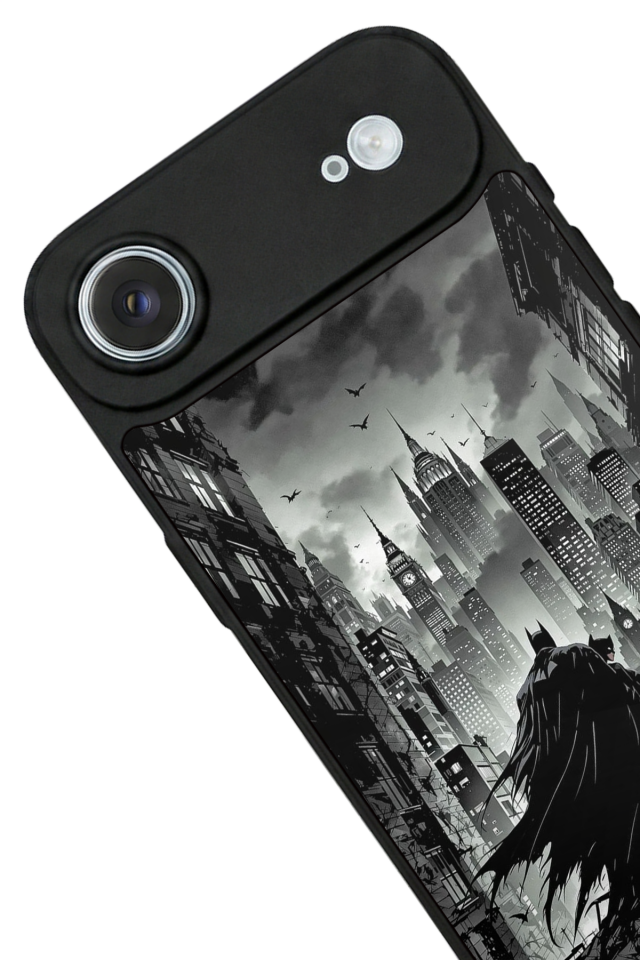 iPhone 17 Air Uyumlu Batman Tasarımlı Glossy Premium Kılıf