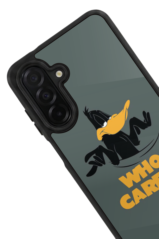 Samsung Galaxy A56 Uyumlu Daffy duck Tasarımlı Glossy Premium Kılıf