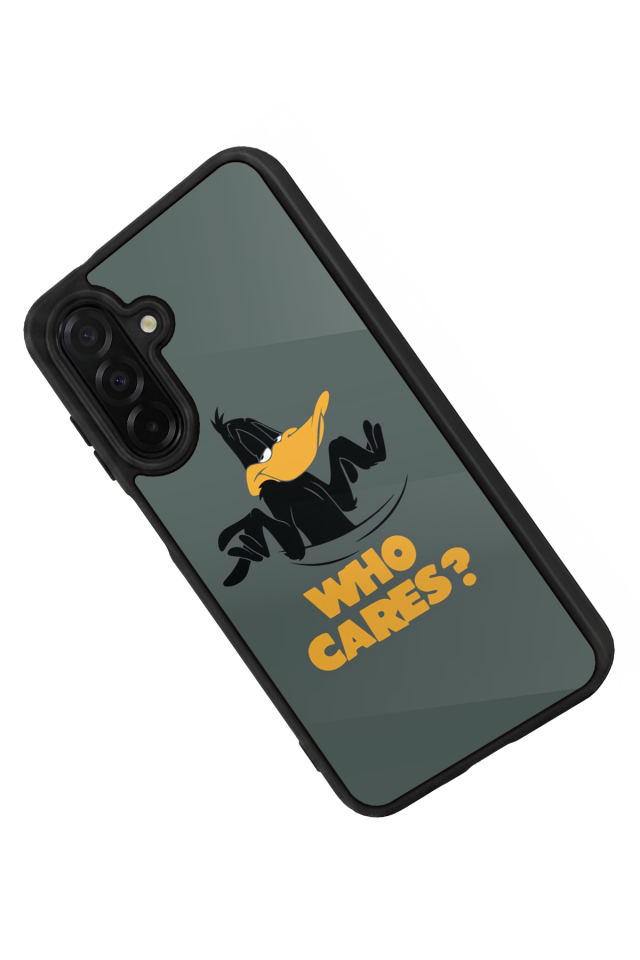 Samsung Galaxy A56 Uyumlu Daffy duck Tasarımlı Glossy Premium Kılıf