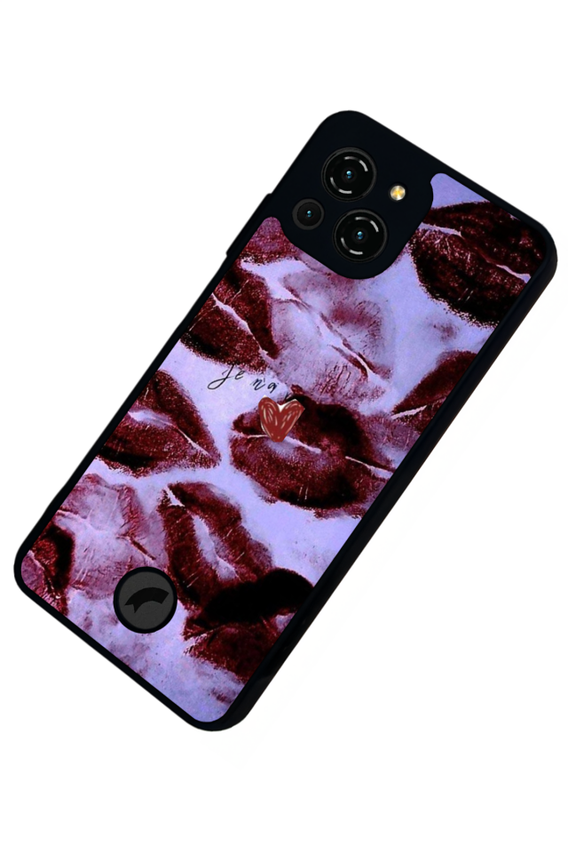 Reeder S23 Pro Max Uyumlu Dudak Tasarımlı Glossy Premium Kılıf