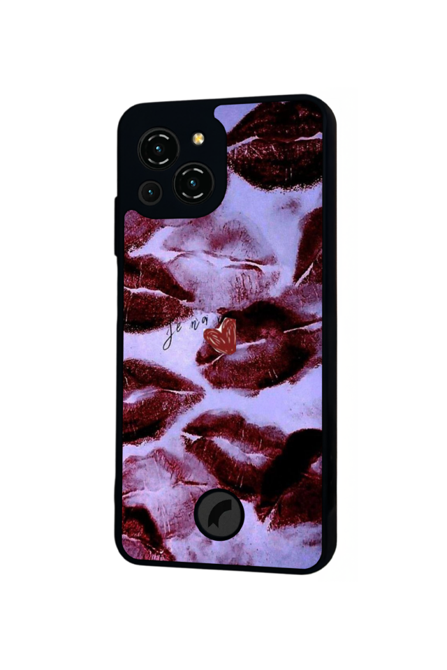 Reeder S23 Pro Max Uyumlu Dudak Tasarımlı Glossy Premium Kılıf