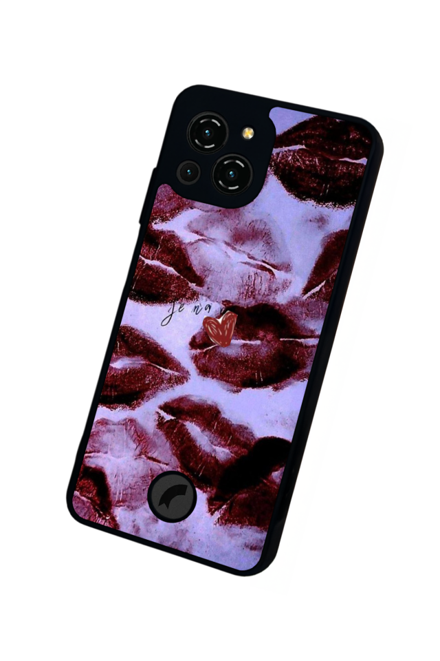 Reeder S23 Pro Max Uyumlu Dudak Tasarımlı Glossy Premium Kılıf